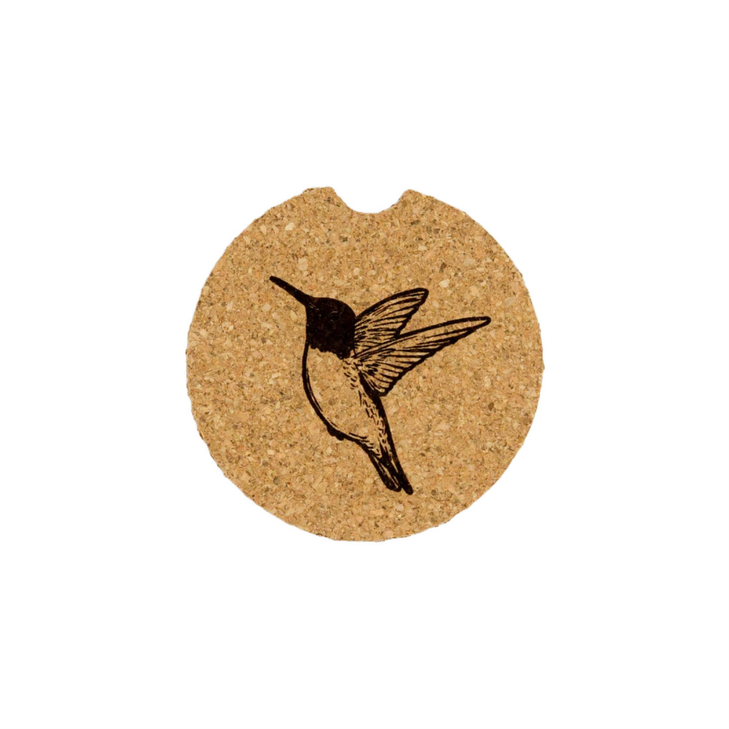 Hummingbird - Cork Car Coaster