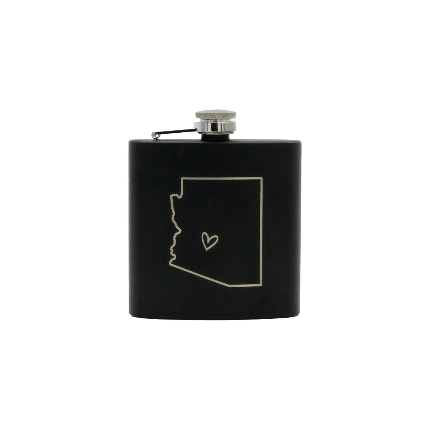 AZ Heart - 6oz Flask