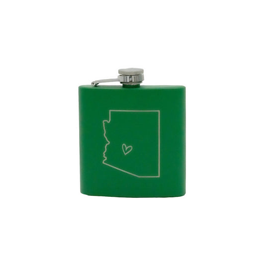 AZ Heart - 6oz Flask