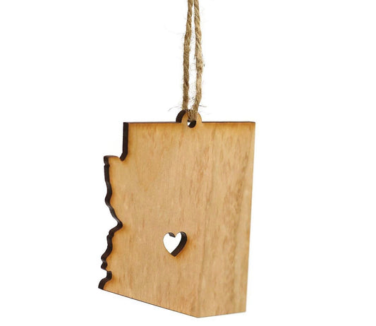 AZ Heart Ornament