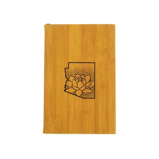 AZ Lotus - Vegan Leather Sketchbook