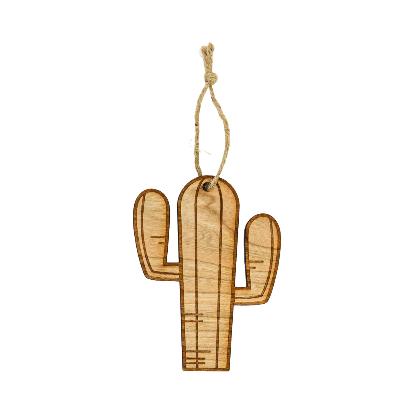 Saguaro - Cherry Wood Ornament