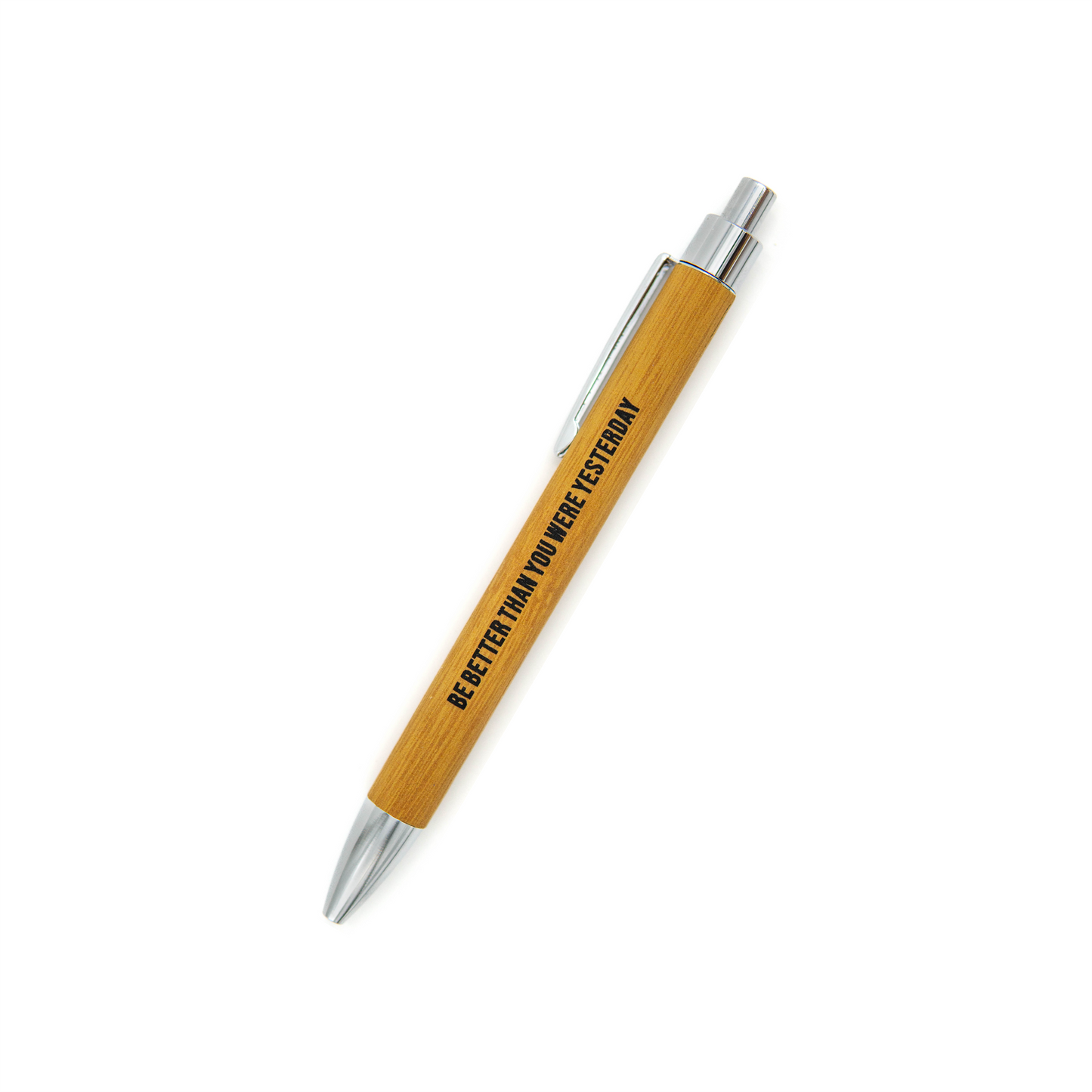 Be Better Than You Were Yesterday - Vegan Leather Pen