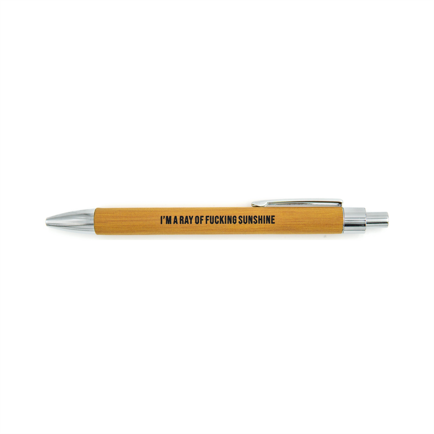 I'm a Ray of Fucking Sunshine - Vegan Leather Pen