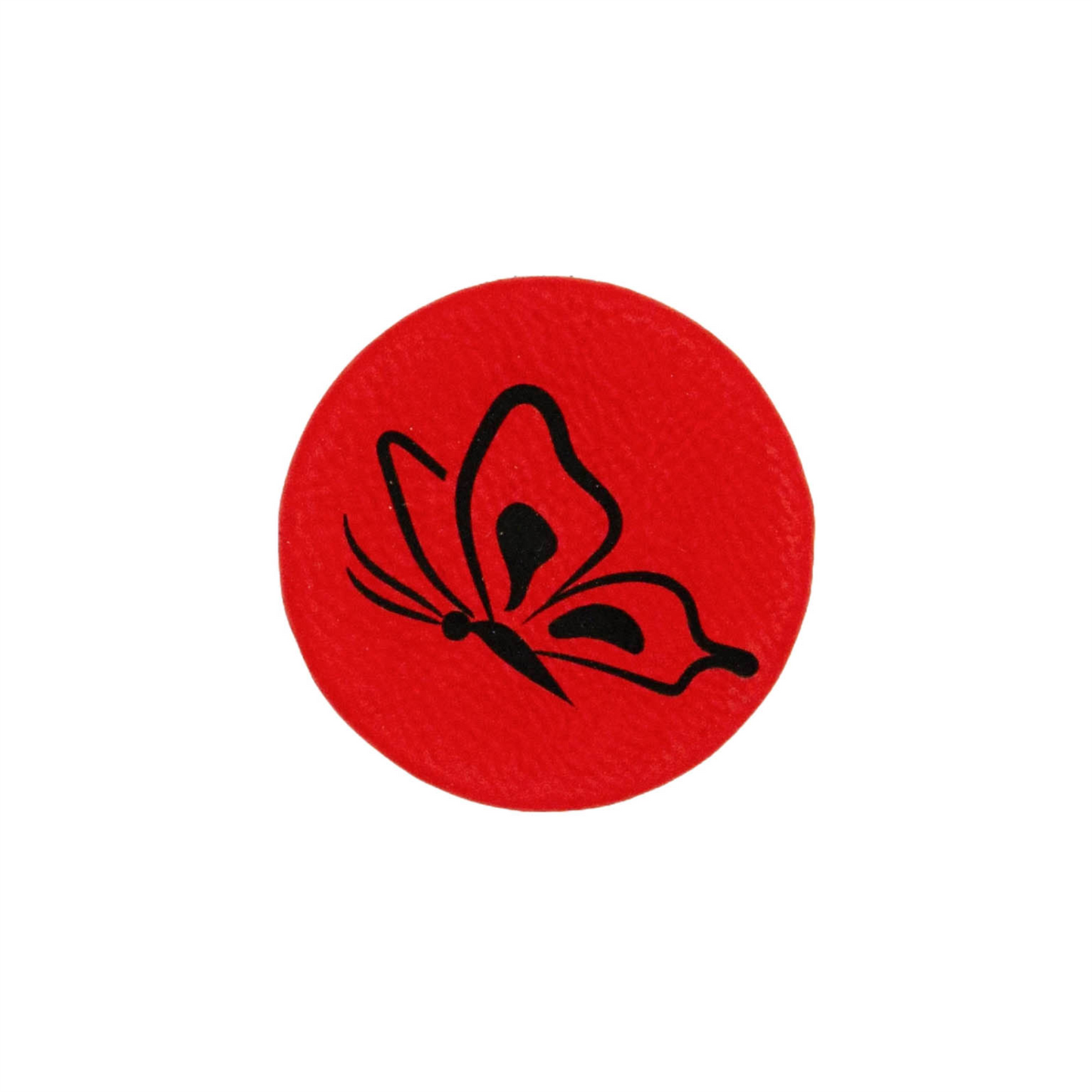 Butterfly - Vegan Leather Pocket Mirror
