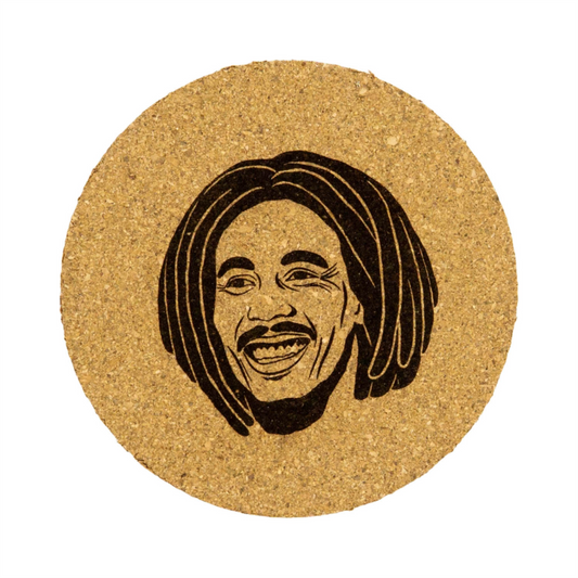 Bob Marley - Cork Coaster