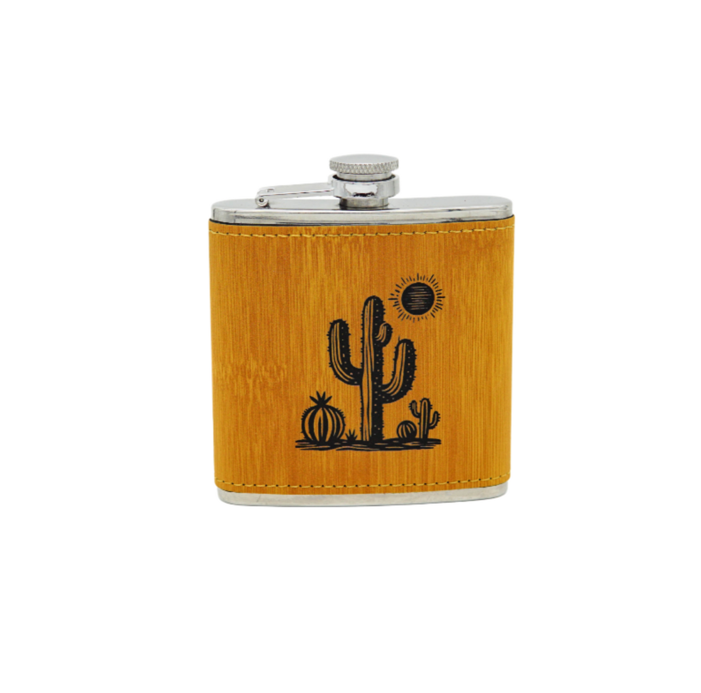 Saguaro Cactus - 6oz Flask