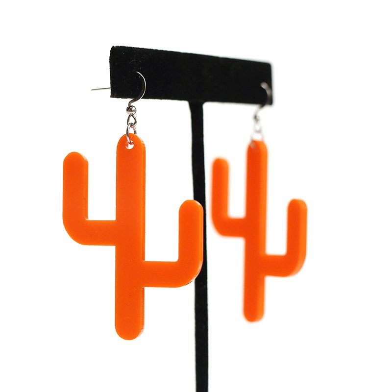 Saguaro Cutout Earring