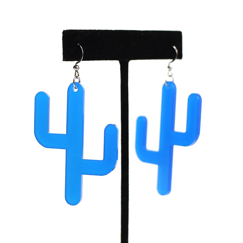 Saguaro Cutout Earring