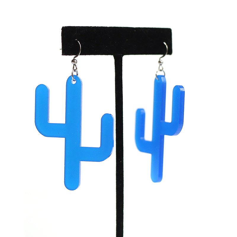 Saguaro Cutout Earring