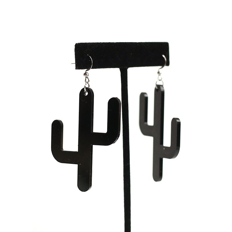 Saguaro Cutout Earring