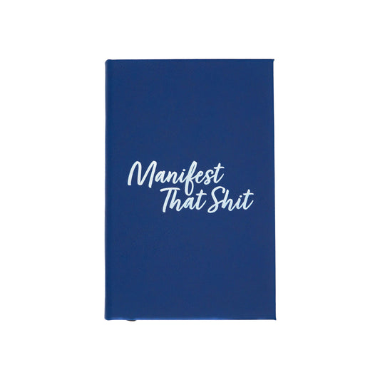 Manifest That Shit - Vegan Leather Sketchbook